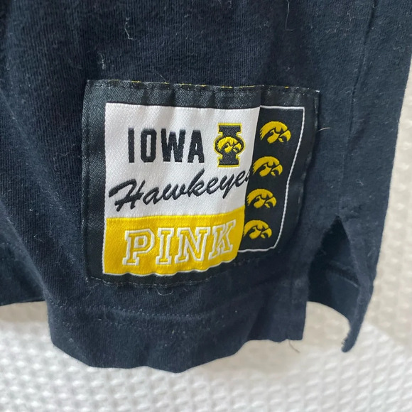 PINK by VS University of Iowa Oversized Tee - Picture 5 of 6